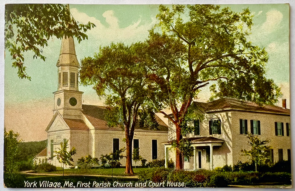 First Parish Church and York Town Hall