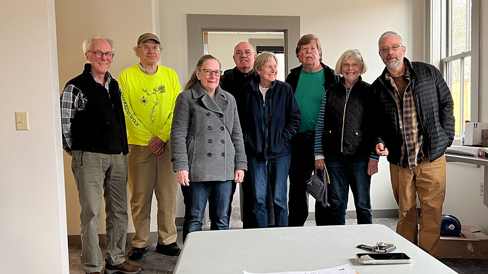 York Town Hall Historic Display Subcommittee and guests