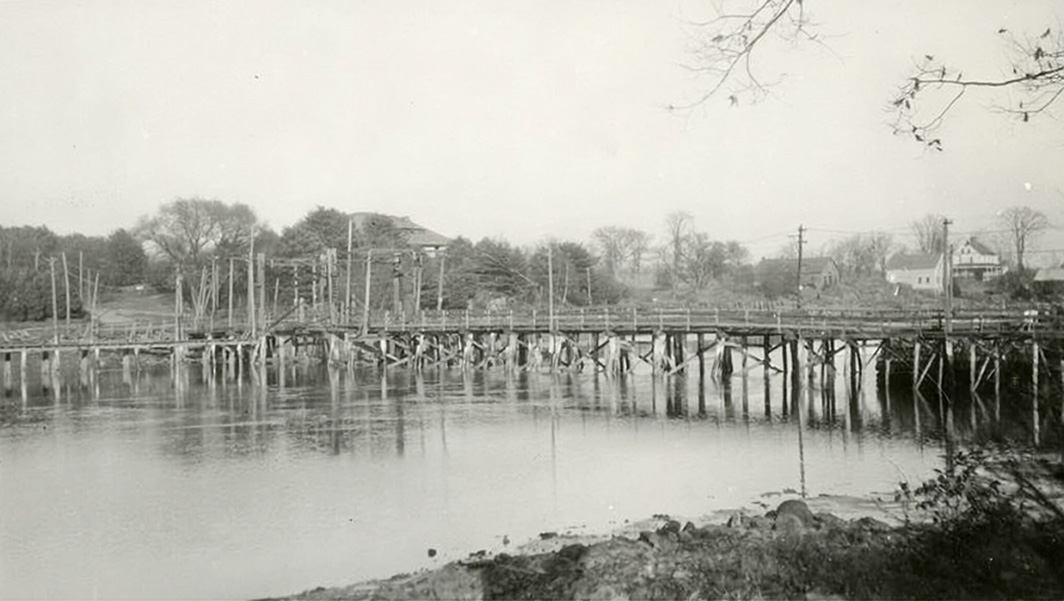 Sewall’s Bridge looking from E. Perkins House