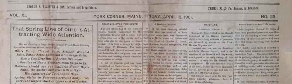 York Courant 1901