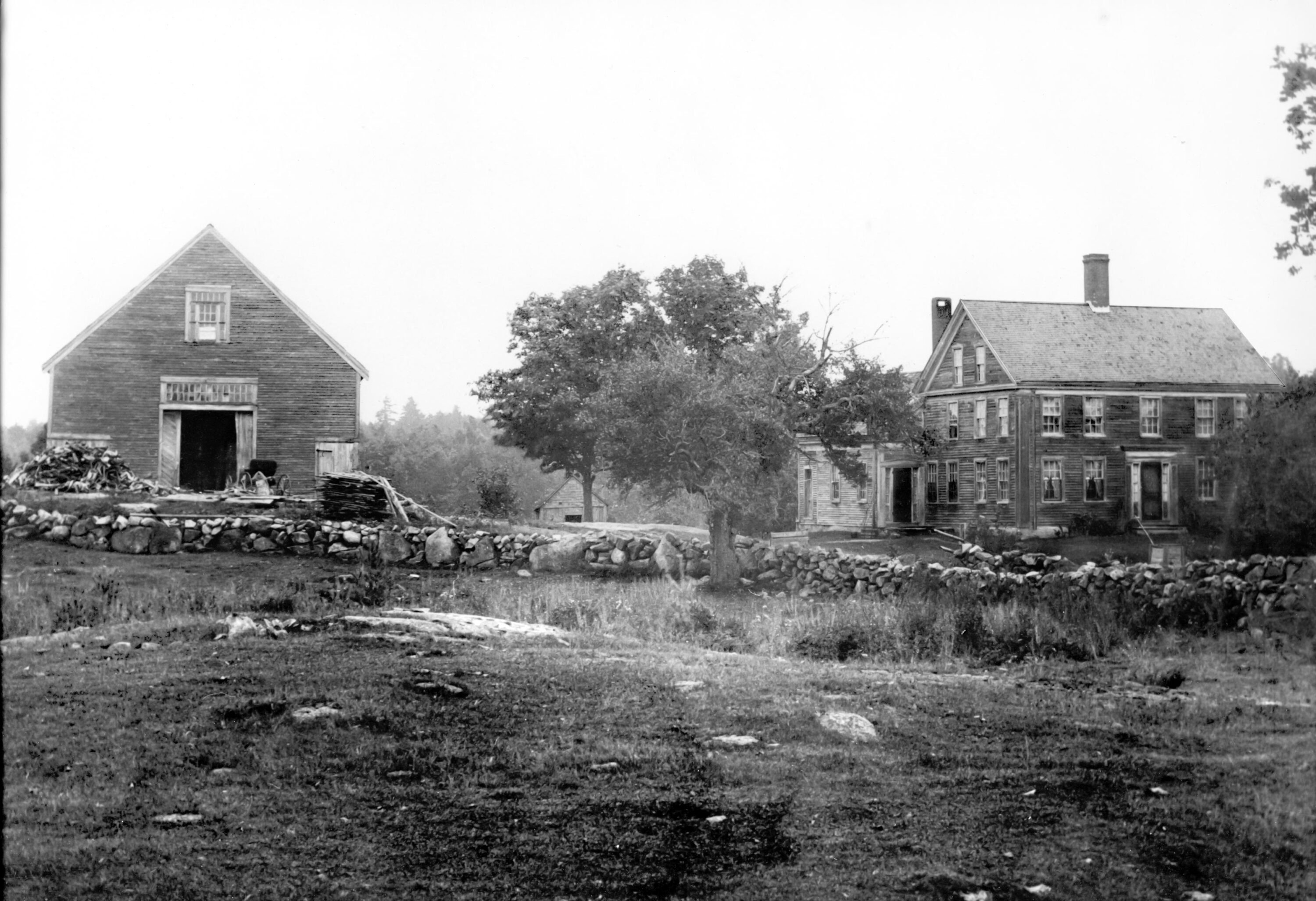 Home of John W. Freeman at Clay Hill, currently the site of Clay Hill Farm Restaurant.